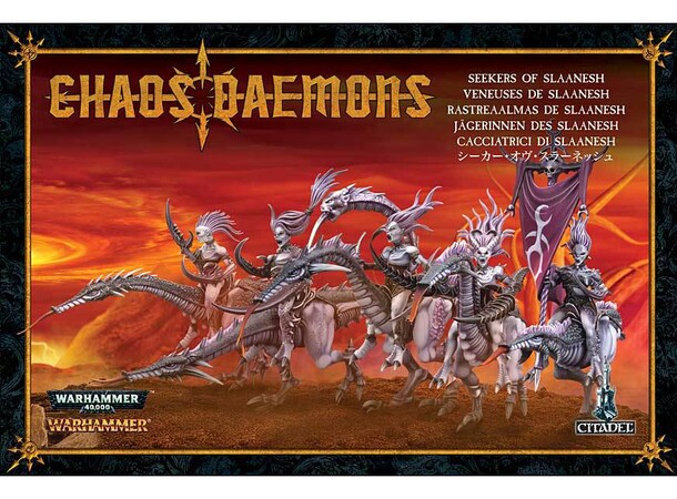 Chaos Daemons Seekers of Slaanesh Warhammer 40K / Age of Sigmar